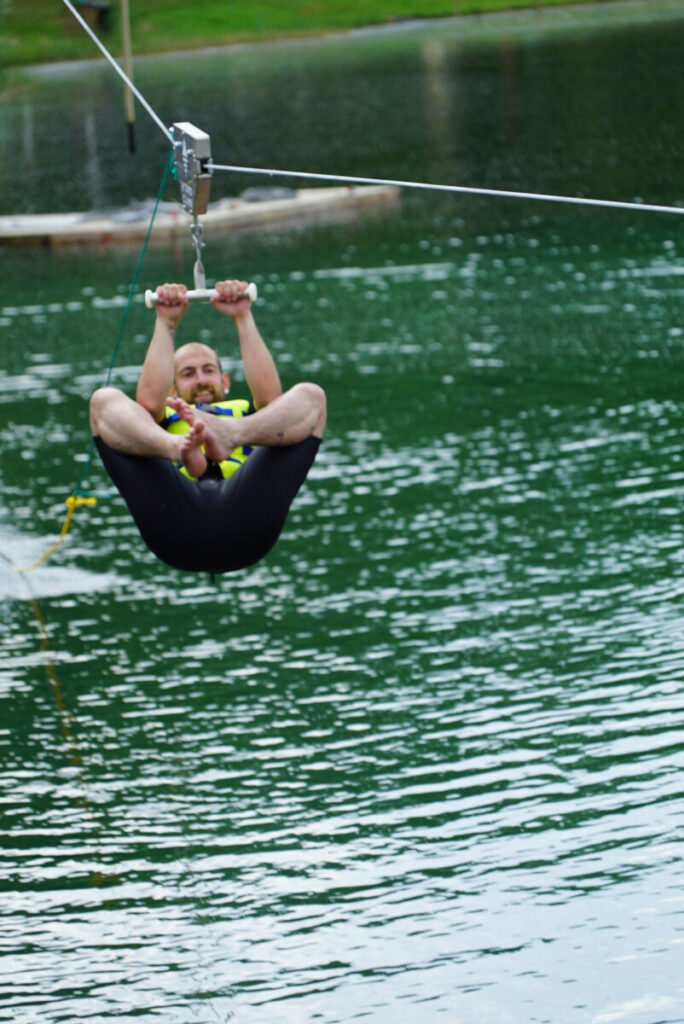 Zipline en action