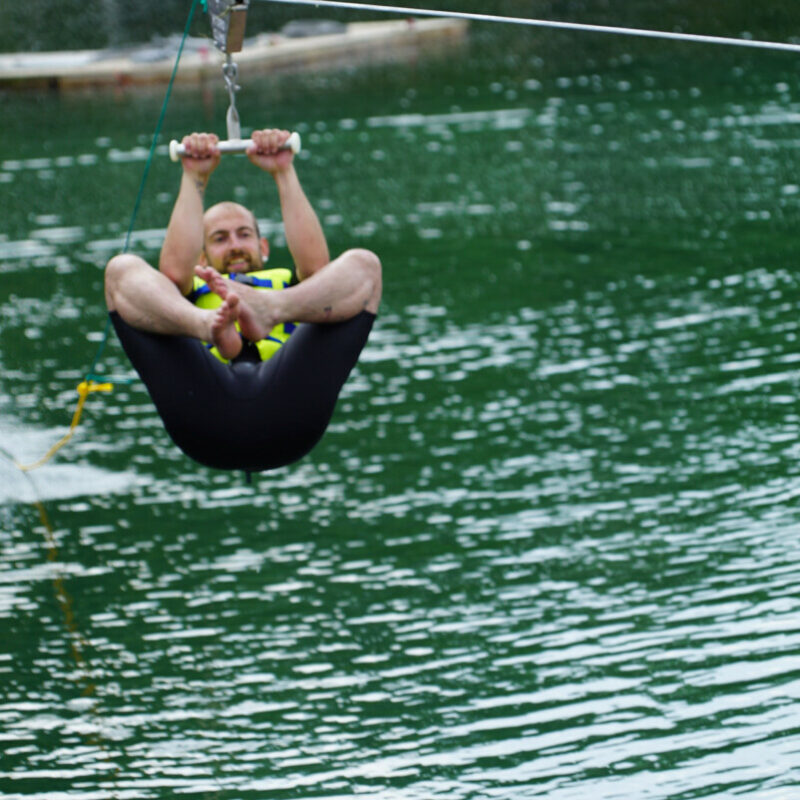 Zipline en action